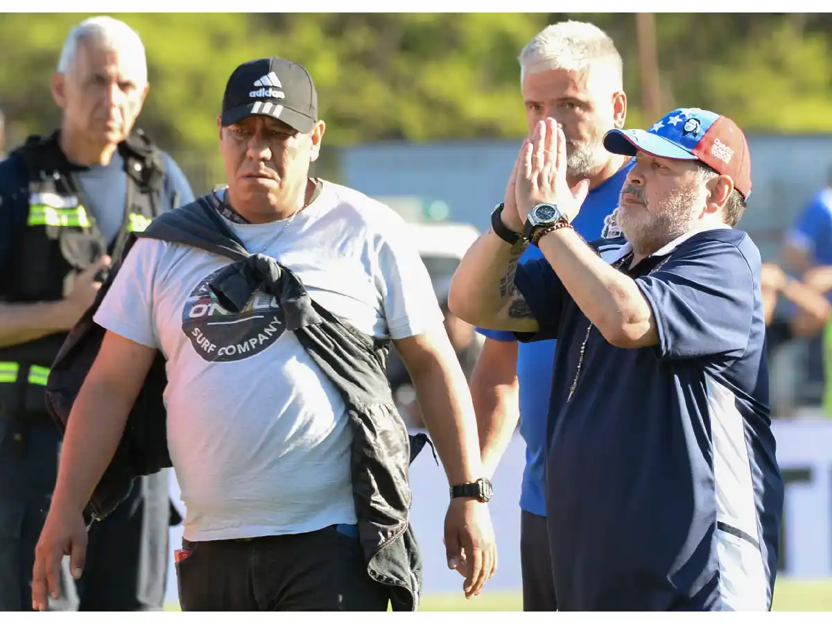 Maradona tuvo un fuerte cruce con la "Gata" Fernández