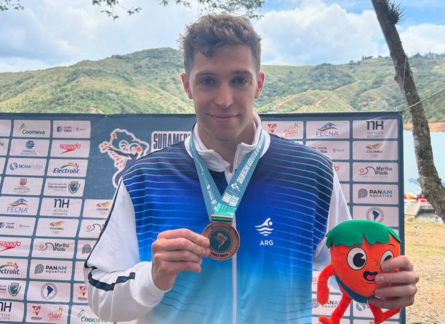 Bronce de Ivo Cassini en el Sudamericano de Cali