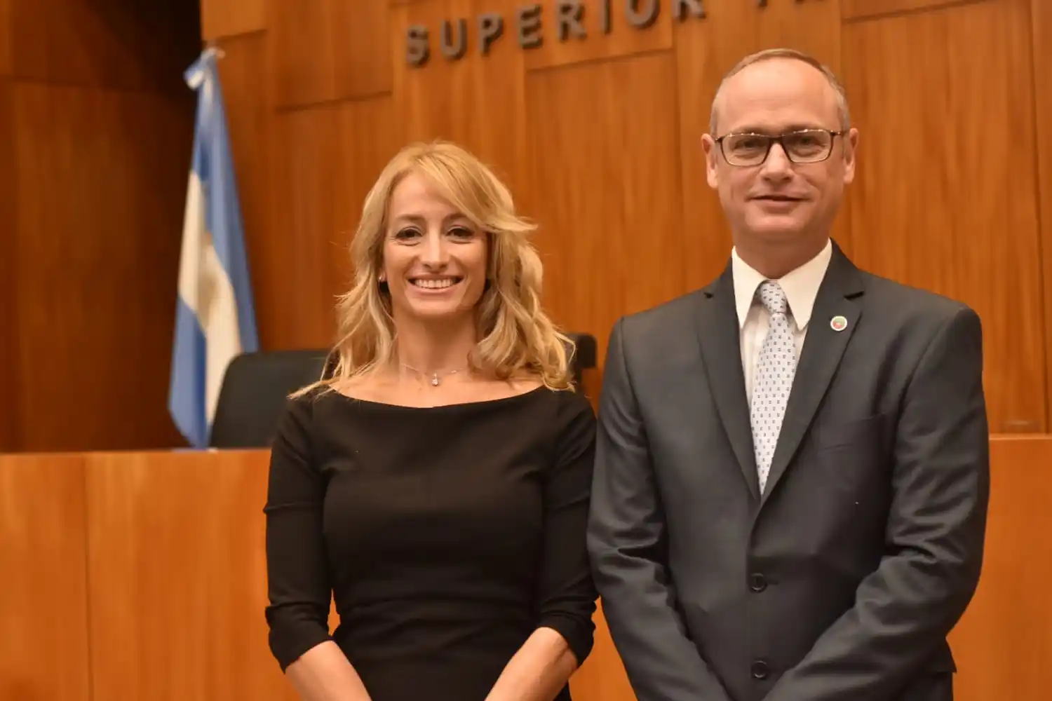 Laura Soage y Leonardo Portela