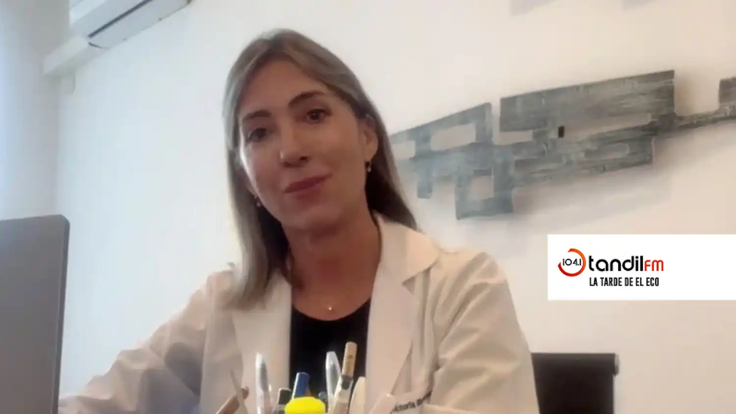 "Debemos estar de acuerdo todos los efectores de la salud" , aseguró Victoria Biurrarena
