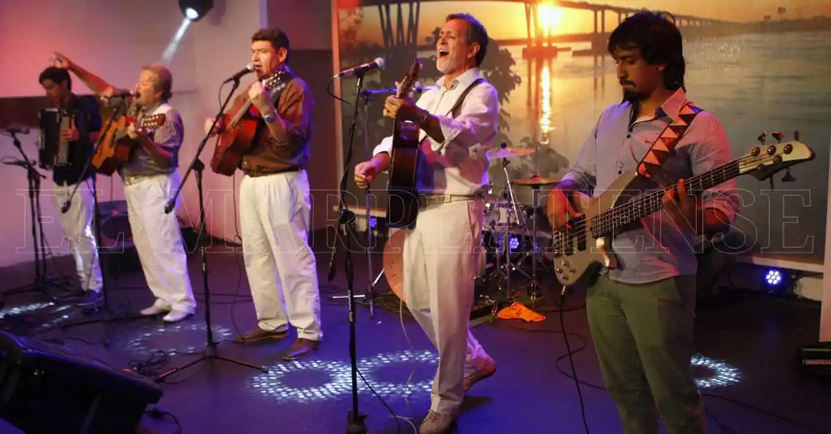 El Espacio Clarín vivió su noche de chamamé