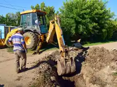 Avanzan las obras en el Barrio 40 Viviendas