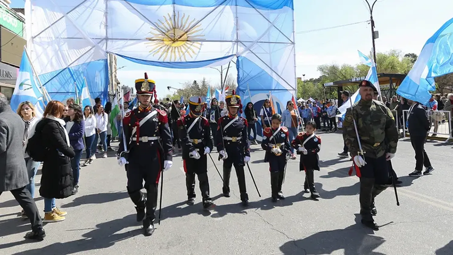 Despliegue del Ejército, la Armada y la Fuerza Aérea