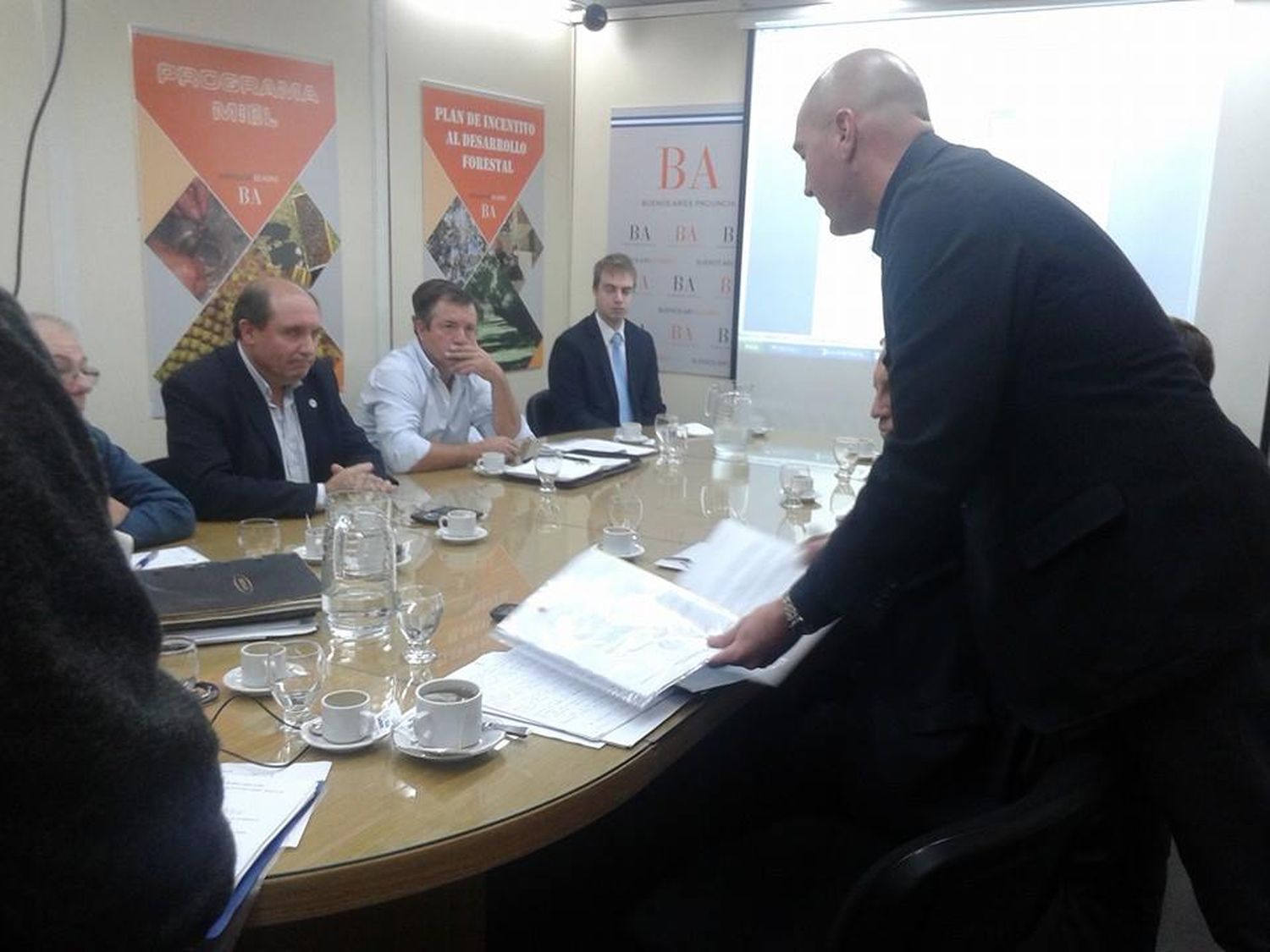 Intendente Hernando presentó el pedido de Desastre Agropecuario para Daireaux