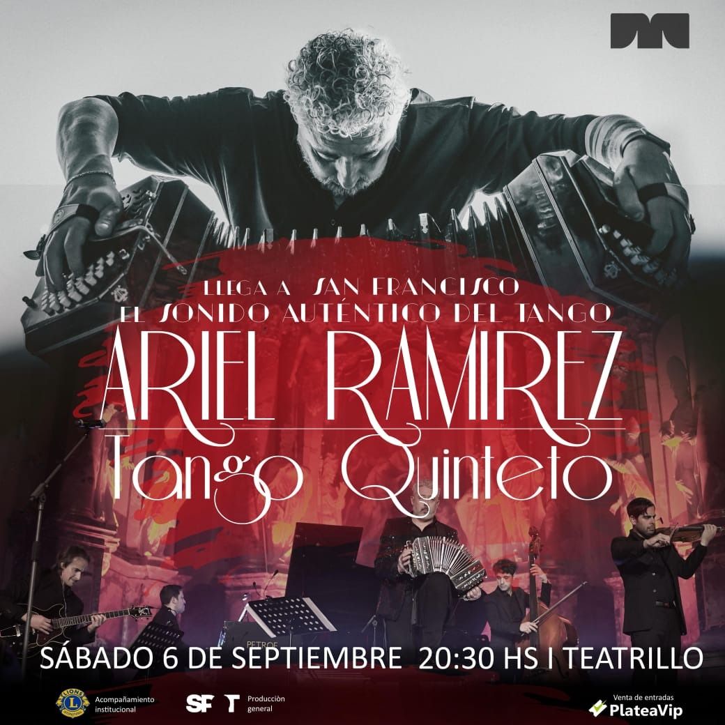 Ariel Rámirez en el teatrillo
