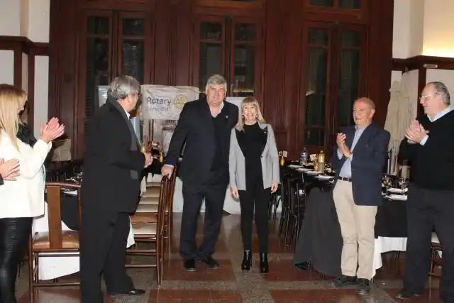 Se desarrolló la ceremonia de cambio de autoridades en el Rotary Club Gualeguay