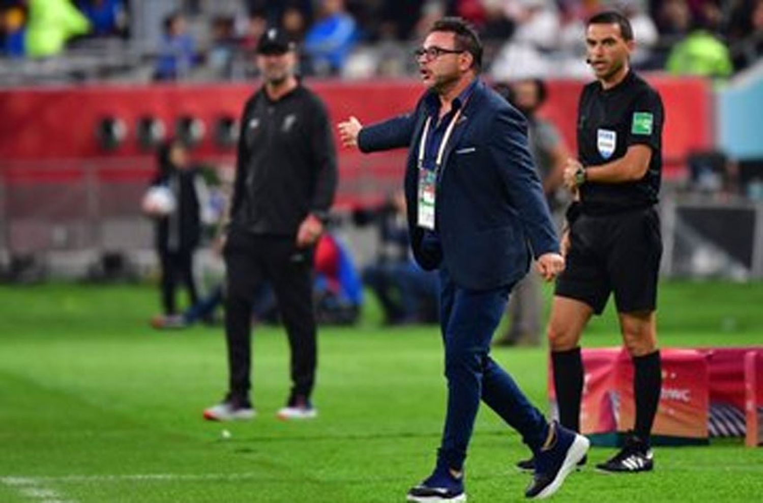 Momento tenso en el Mundial de Clubes: Mohamed invitó a pelear a Klopp