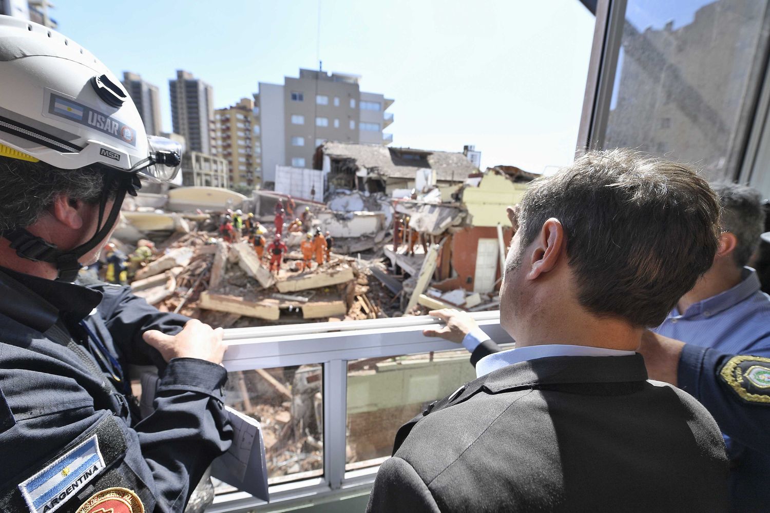 Kicillof en Villa Gesell