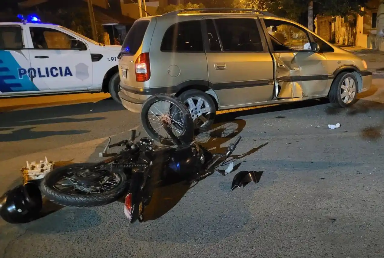 Choque en Liniers y Rodríguez Peña