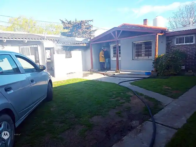 Un hombre sufrió quemaduras en parte del rostro y un brazo