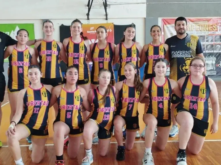 La U15 de Libertad de Sunchales buscará el título en la Copa Sta.Fe.Foto:Libertadsunchales.com.ar