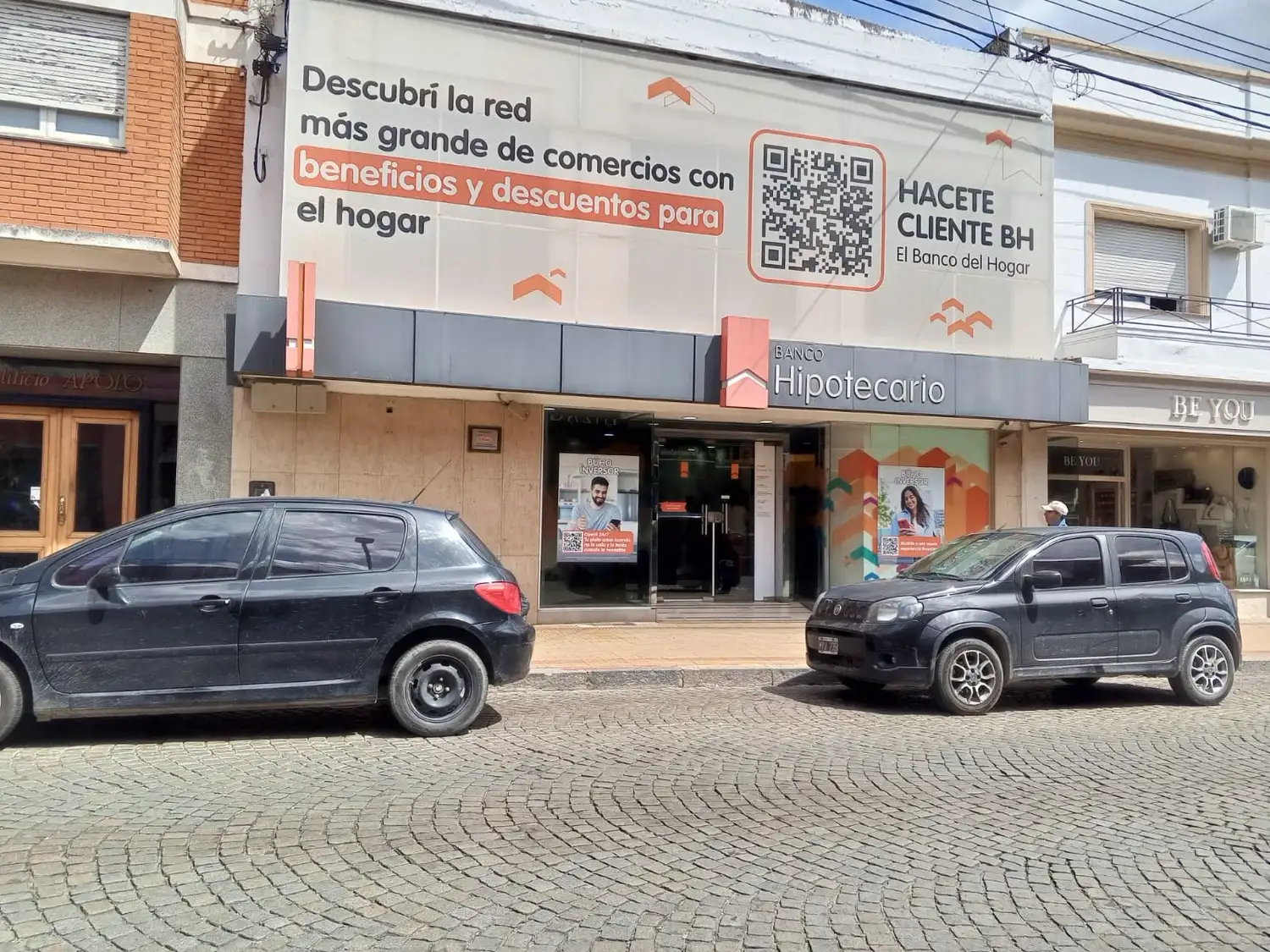Tras 15 años de actividad, cerró ayer la sede del Banco Hipotecario.