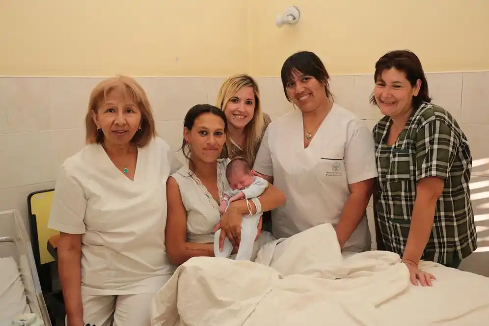 Ramiro Baracco fue el primer  bebé del año en Tandil