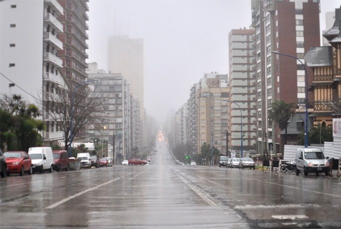 Temporal en Mar del Plata: Barrios sin luz y semáforos fuera de servicio
