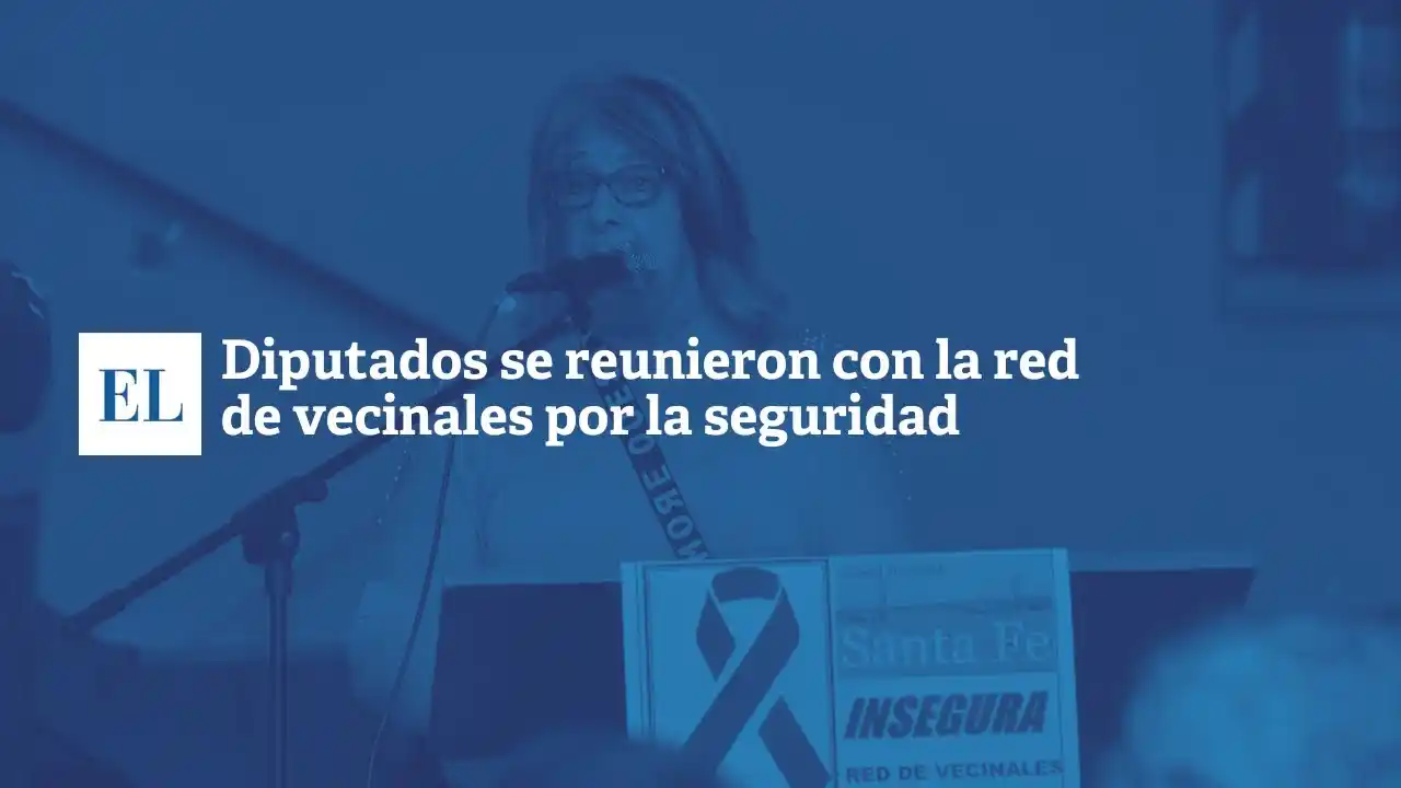 Diputados se reunieron con la red de vecinales por la seguridad