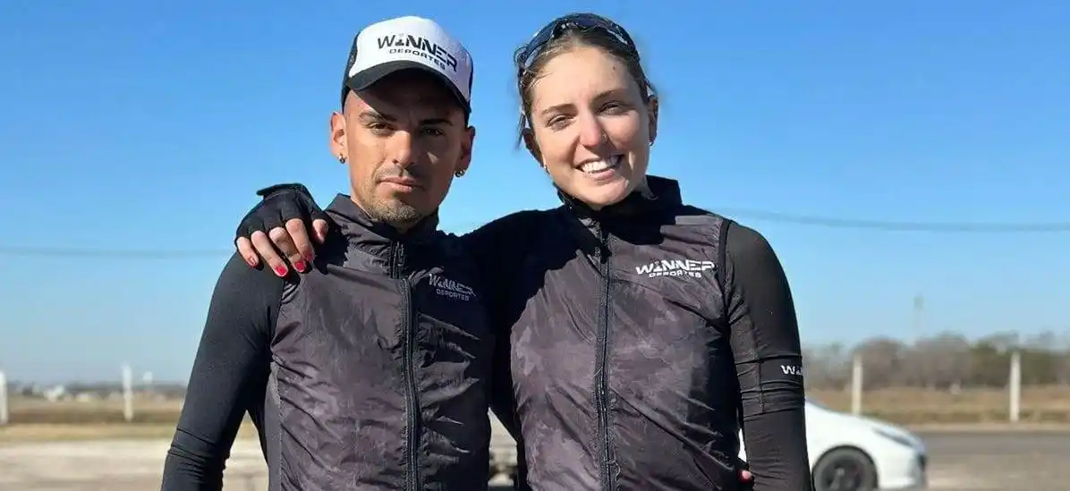 Maximiliano Almada y Jennifer Francone.