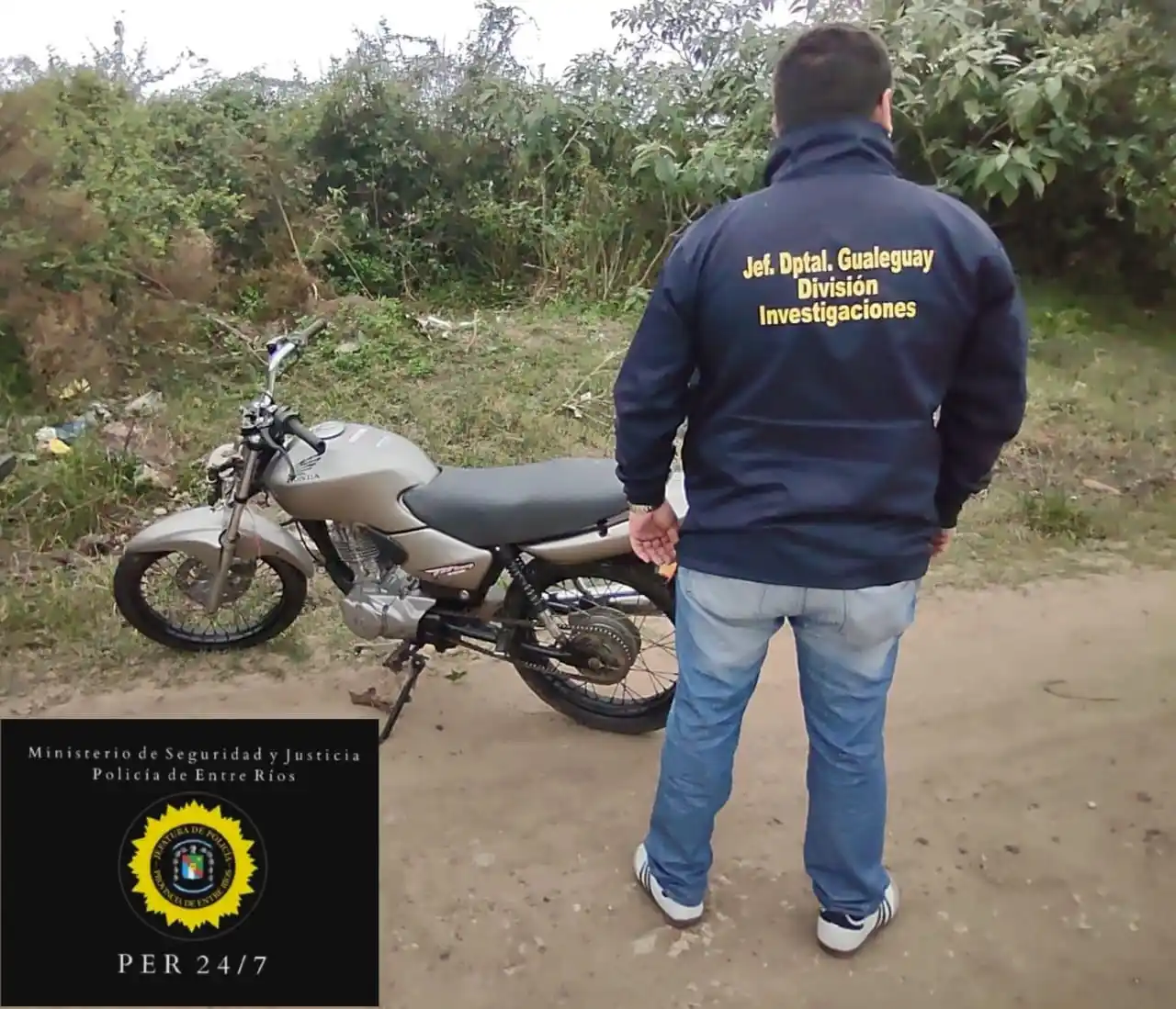 DOS MOTOCICLETAS RECUPERADAS POR LA DIVISIÓN INVESTIGACIONES