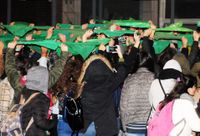 Hoy desde las 19 el pañuelazo por el aborto también se sentirá en Tandil