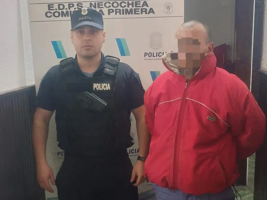 Un sujeto aprehendido
