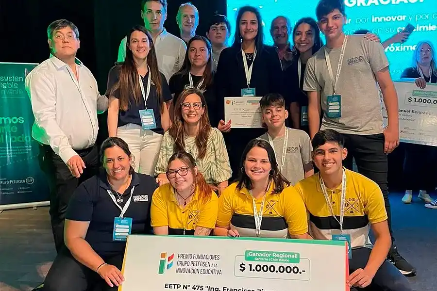 Una escuela de San Jorge ganó $1.000.000 en un gran proyecto de innovación ambiental