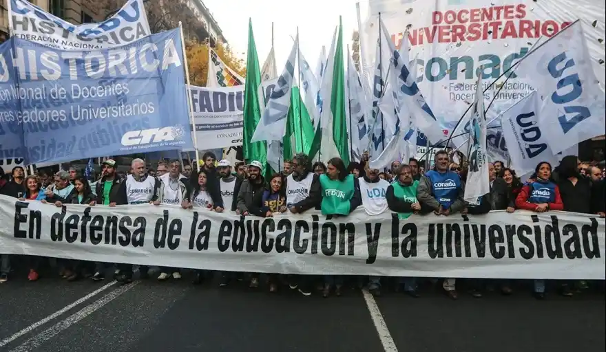Los gremios universitarios convocaron a 48 horas de protesta para la semana próxima