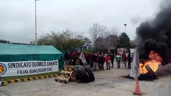 La planta de Unilever se encuentra paralizada por una nueva medida de fuerza