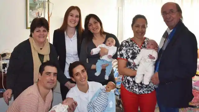 Iosper celebra que los gemelos sean dados de alta