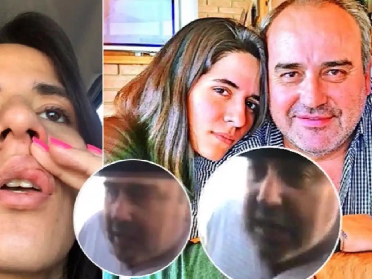 La mujer del "Pato" Cabrera lo filmó y lo grabó mientras la agredía