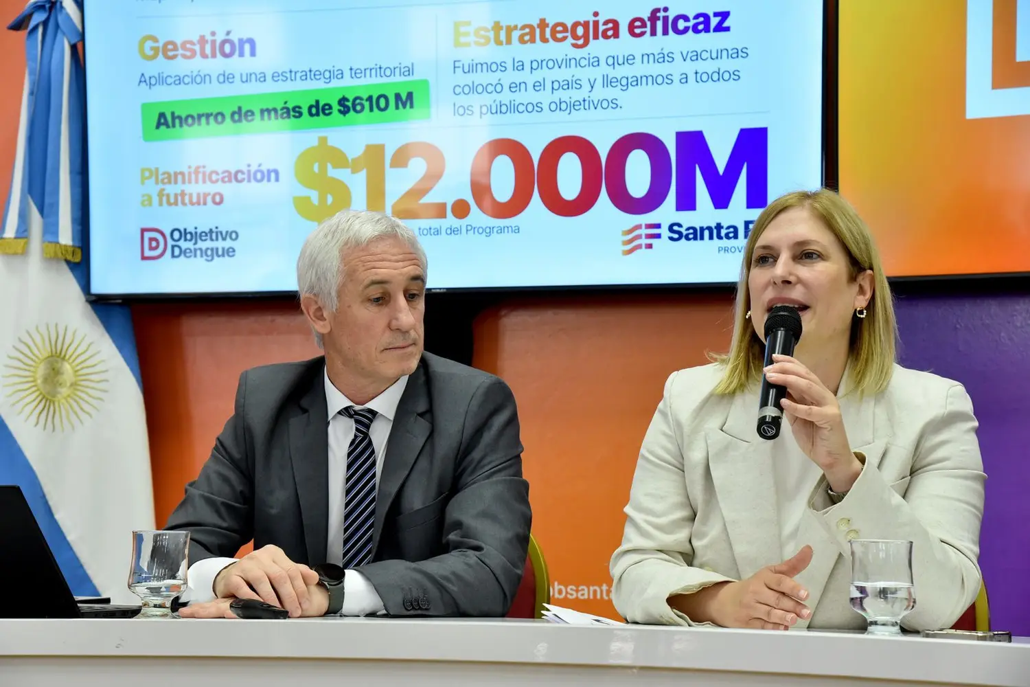 Scaglia presentó un balance del Programa Objetivo Dengue