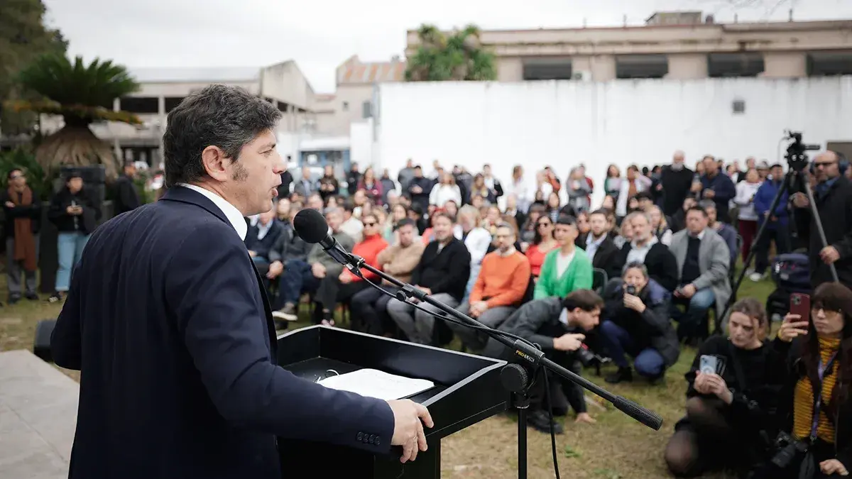 Axel Kicillof inauguró una nueva guardia de Salud Mental