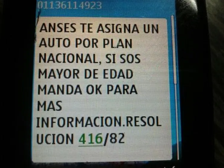 Anses denunció estafas a nombre del organismo por mensajes de texto