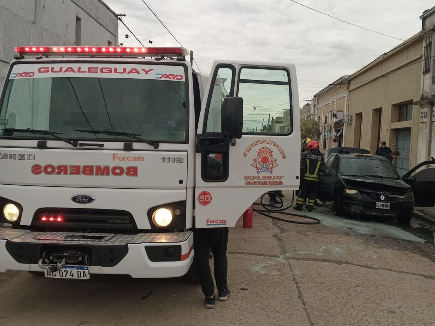 Intensa actividad de los Bomberos