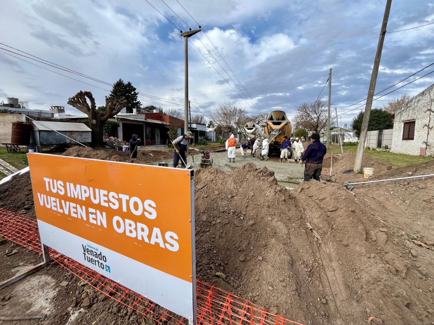 El intendente destacó la tarea que lleva adelante su equipo de trabajo.