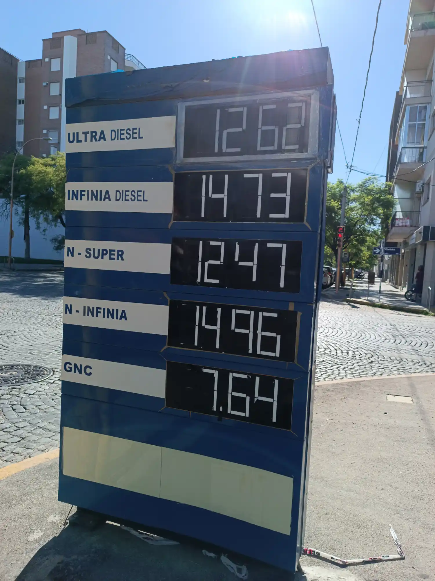 Precio combustible febrero 2025