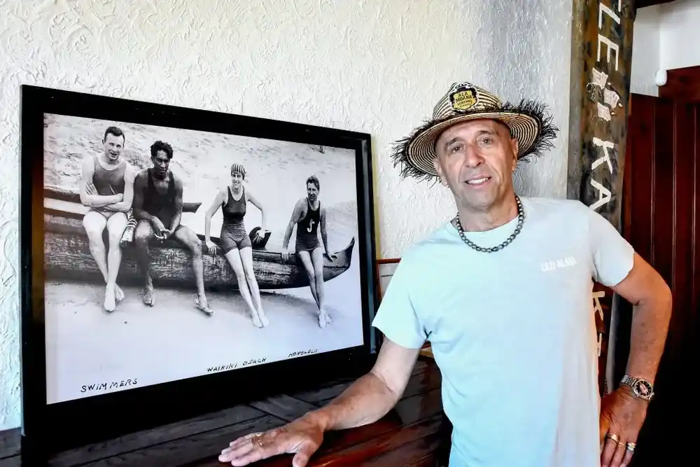 Fernando Aguerre logró construir el primer Museo de Surf de la Argentina.