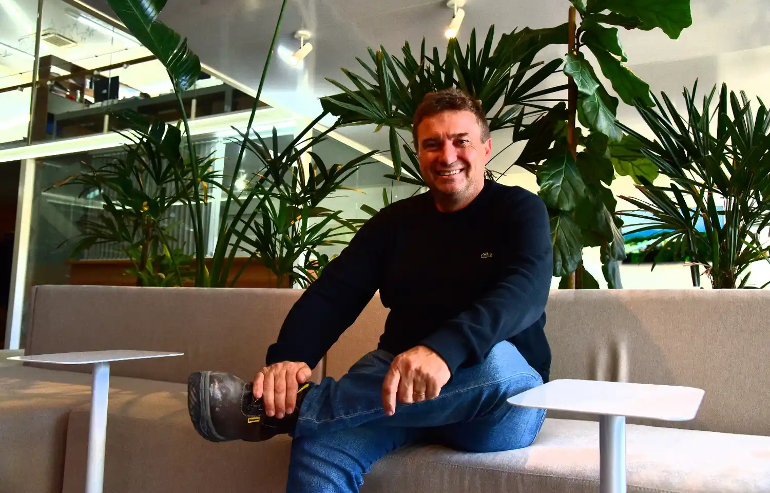 “Creo que no  hay que achicarse  ante una idea loca”