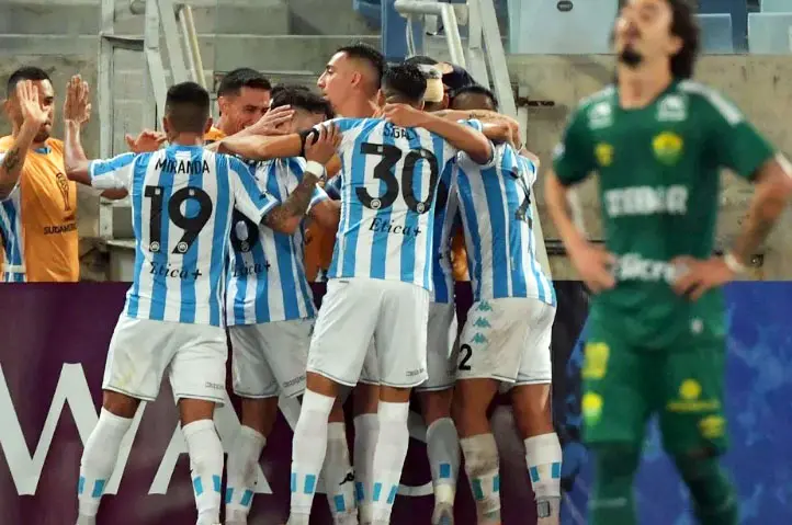 Racing. Gran triunfo para seguir prendido