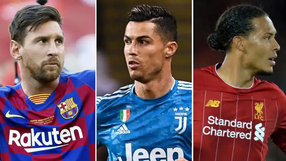 Messi, Cristiano y Van Dijk, nominados al Premio Jugador del Año de la UEFA