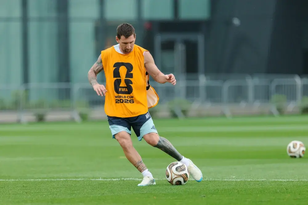 La Selección Argentina realizó su último entrenamiento antes de la final del Mundial ante España