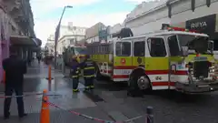 Bomberos sofocaron un principio de incendio en una dependencia municipal