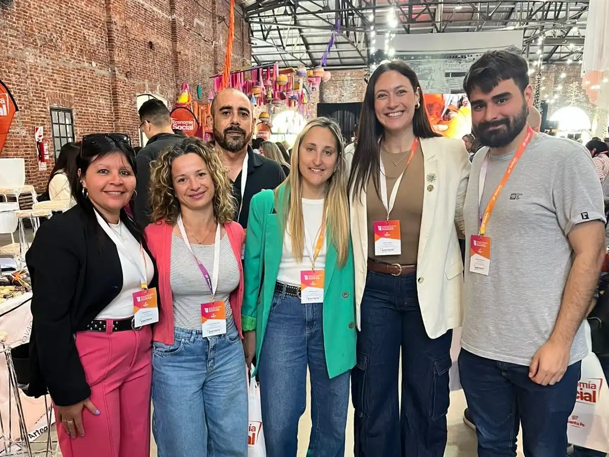 Comitiva venadense en Santa Fe.