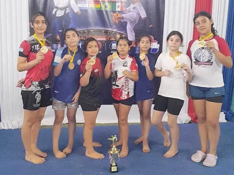 Team Hwangso conquistó 14
Medallas de Oro en Villarrica