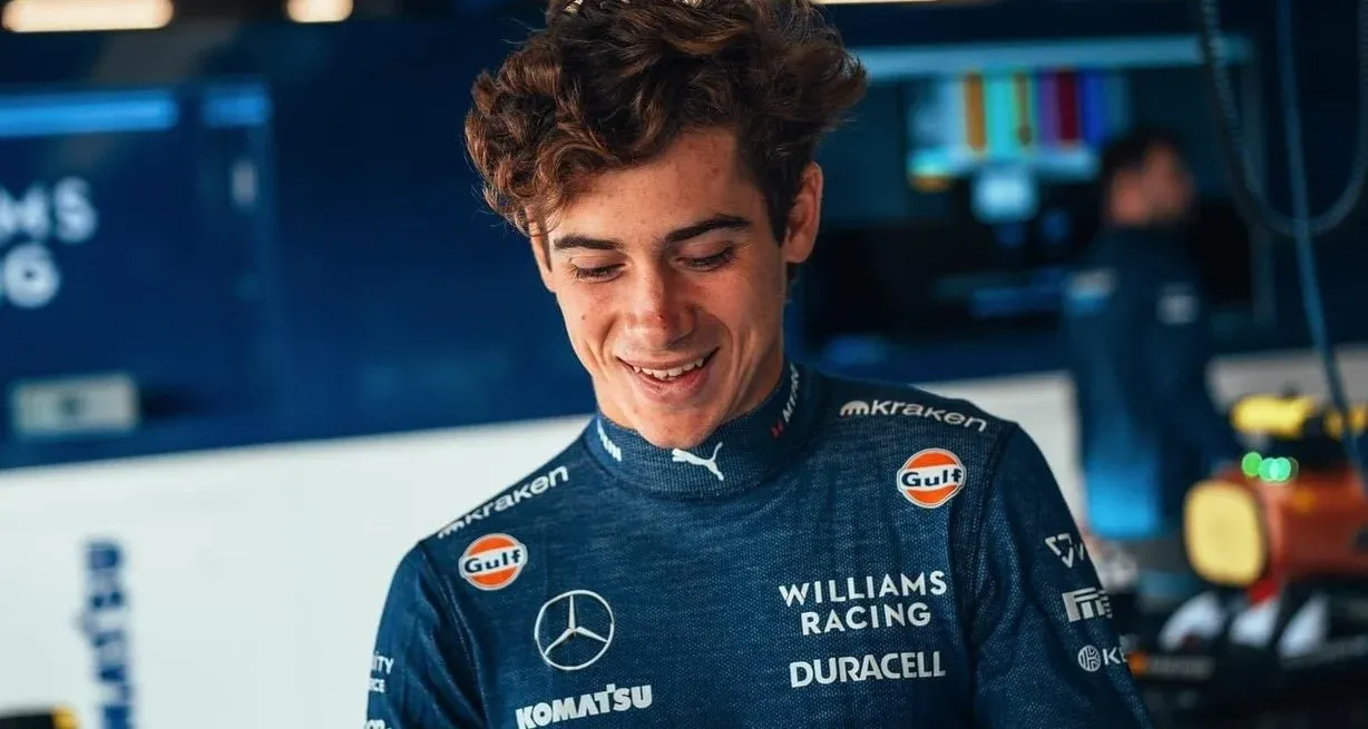 Este martes viajará a Inglaterra para practicar en el simulador de F1 de Williams, más allá de lo que el equipo anuncie. Crédito: Williams Racing