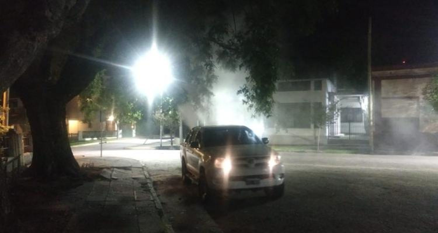 Bromatología fumigó gran parte de la ciudad contra los mosquitos