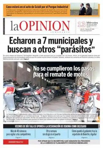 Portada de Edición N° 1206