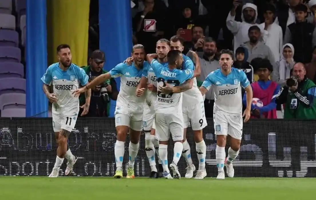 En un final con polémica, Racing derrotó a Boca y se quedó con la Supercopa Internacional