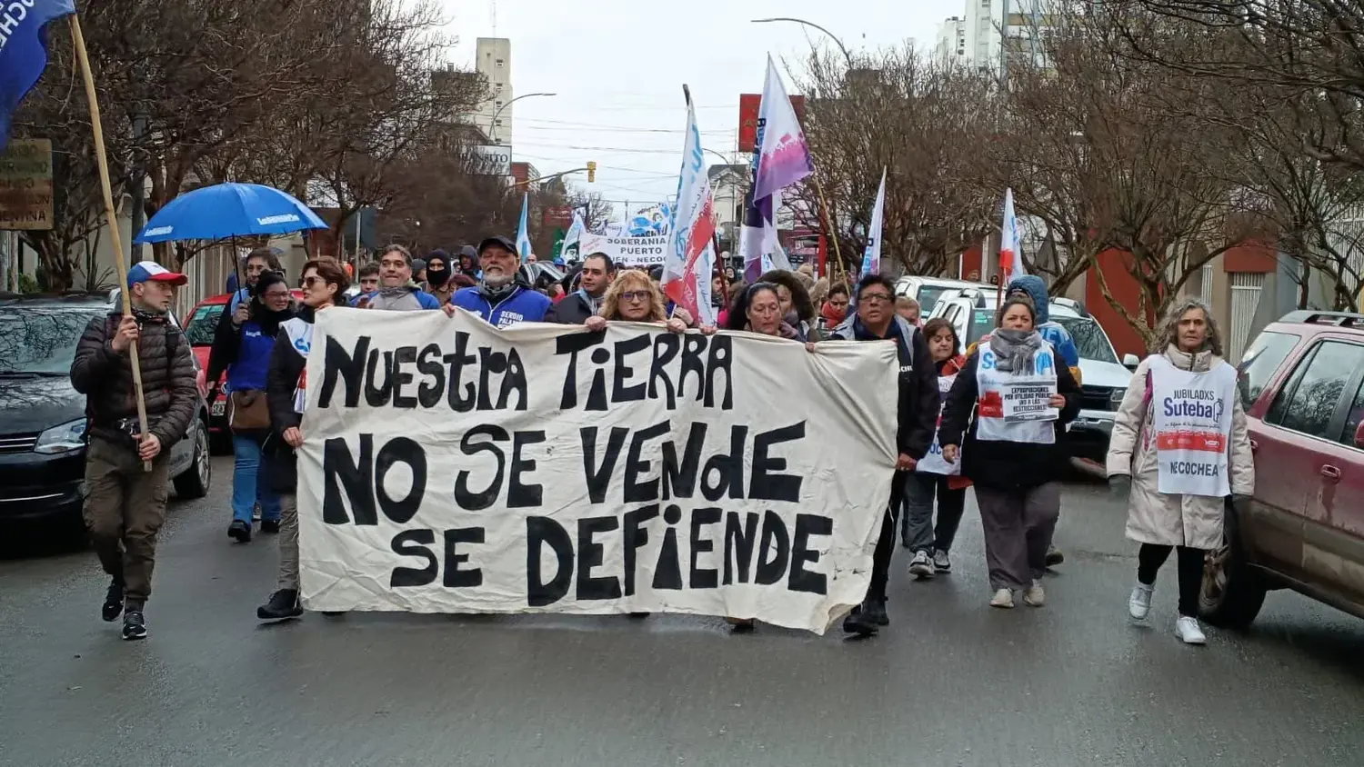 Marcha en Necochea