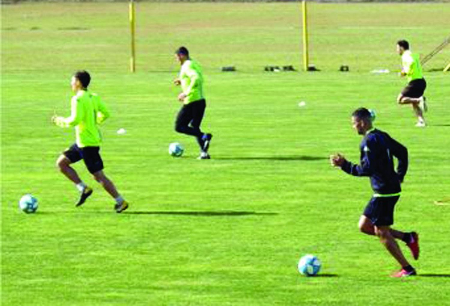 En el predio Centenario, volvió Santamarina