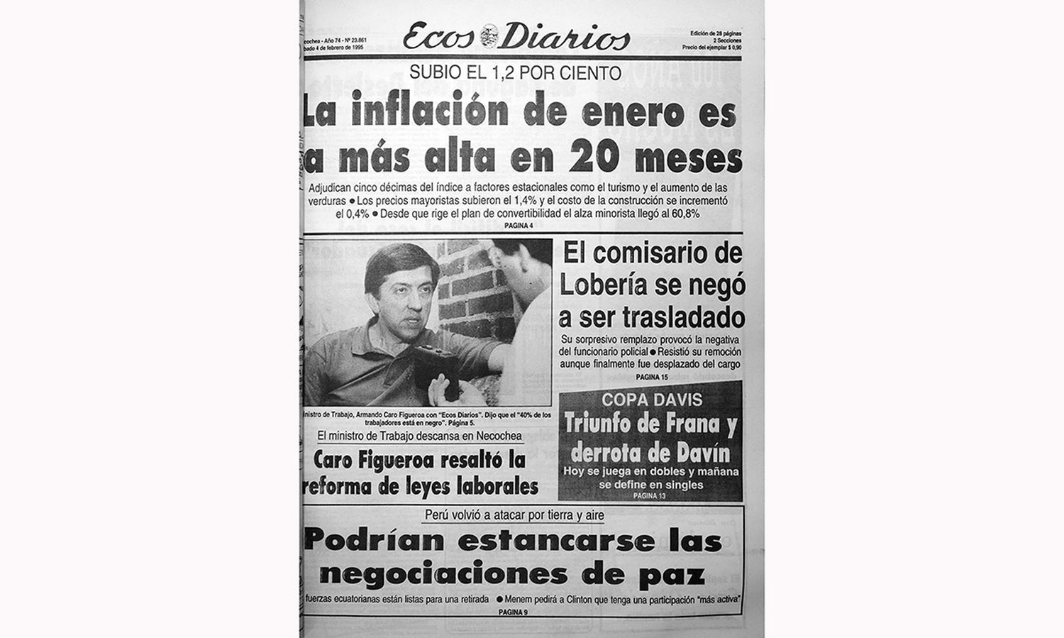 Sábado 4 de marzo de 1995