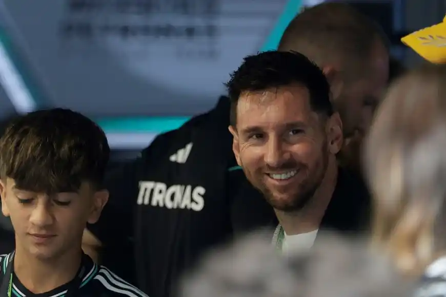 Messi y familia